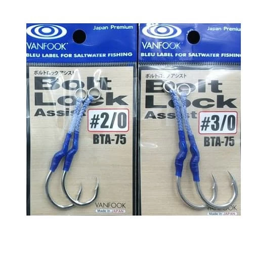 Vanfook Bolt Lock Tekli Assist İğne Bta-75  # 2/0 2 Adet