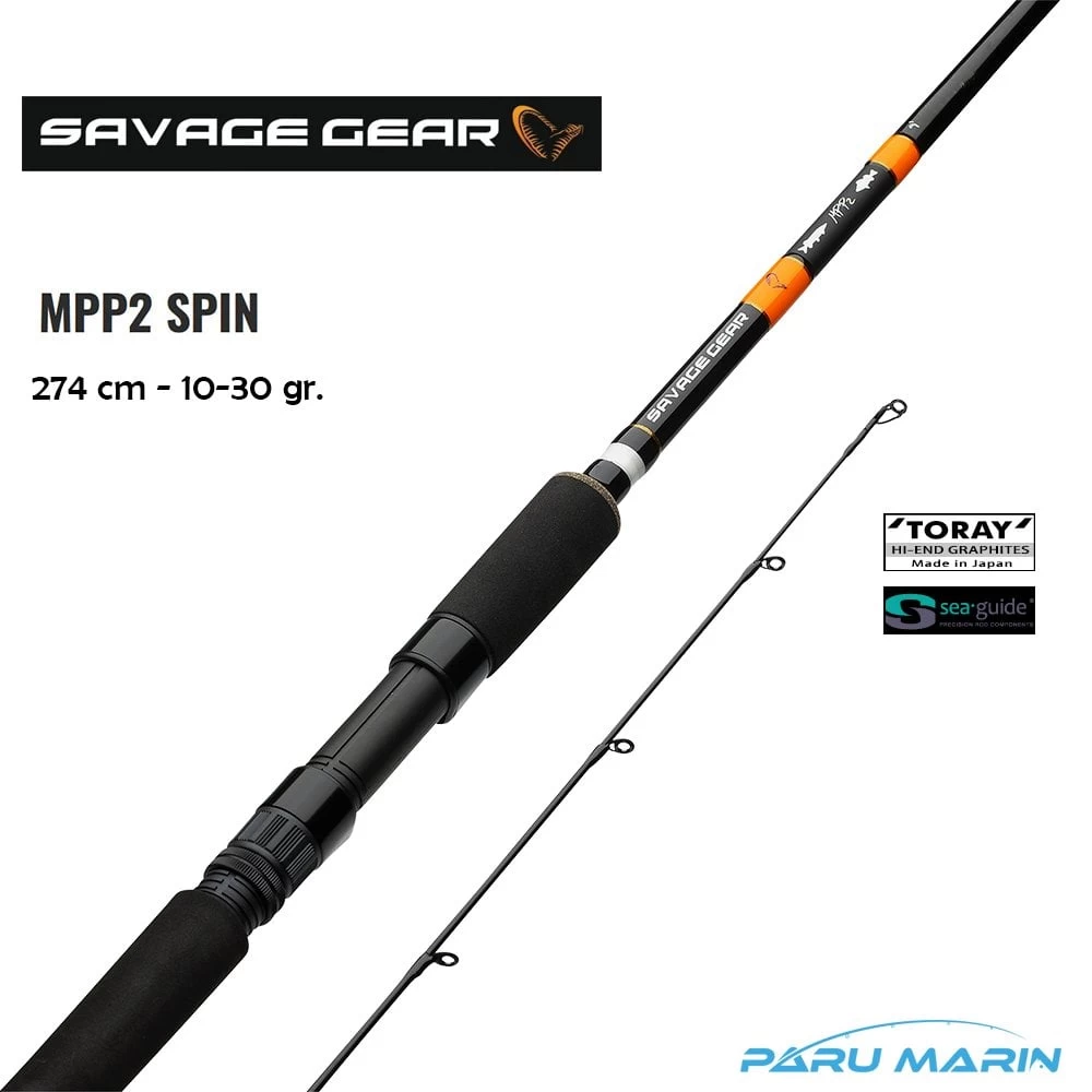 Savage Gear Mpp2 274cm Spin 10-30gr. Spin Kamışı