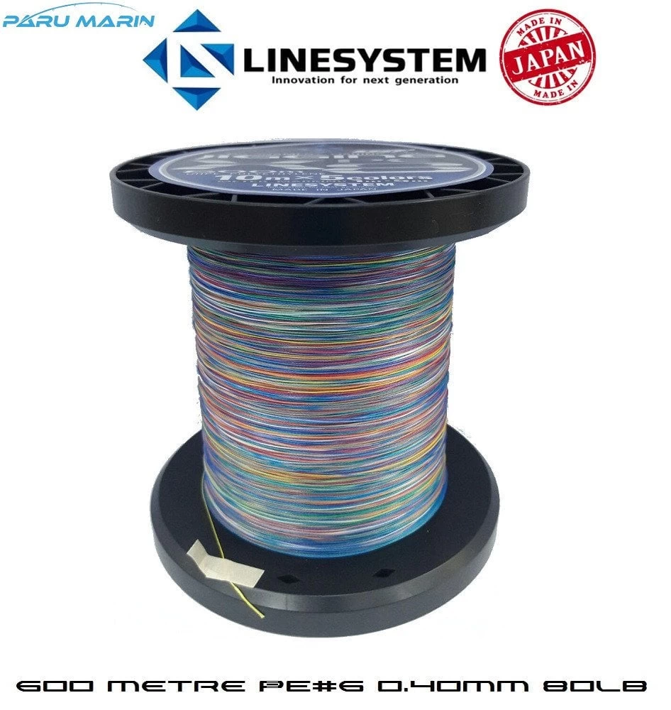 Linesystem Jigging X8 İp Misina Pe 6.0 0.40mm 80lb 600mt