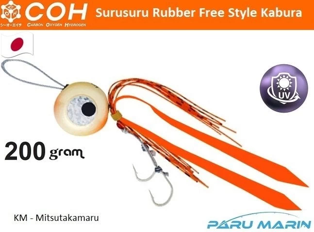 Coh Kabura Slider Tai Rubber Jig Suni Yem 200gr. Km