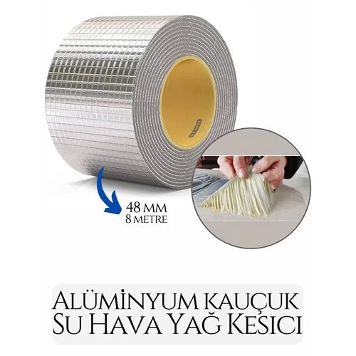 Modacar 48 Mm Su Hava Yağ Kesici İzolasyon Bandı 8 Metre