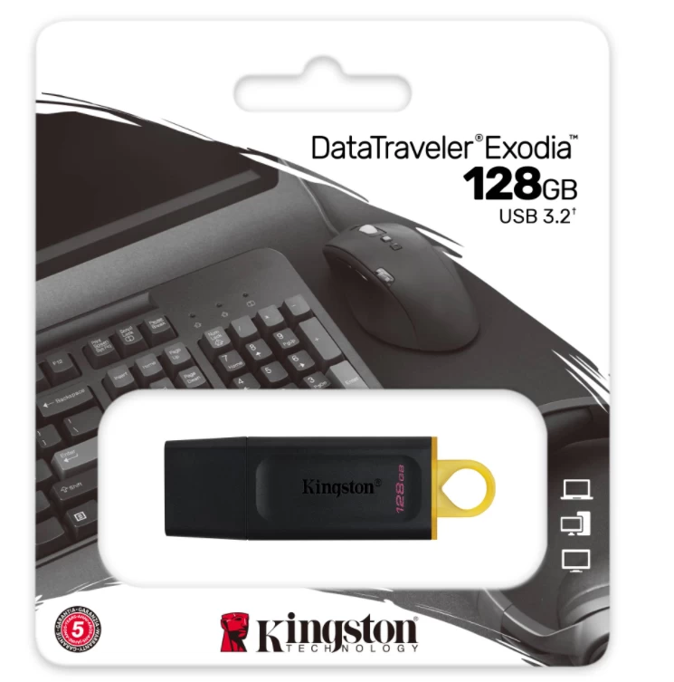 128gb Usb3.2 Gen1 Dtx/128gb Exodia Kingston
