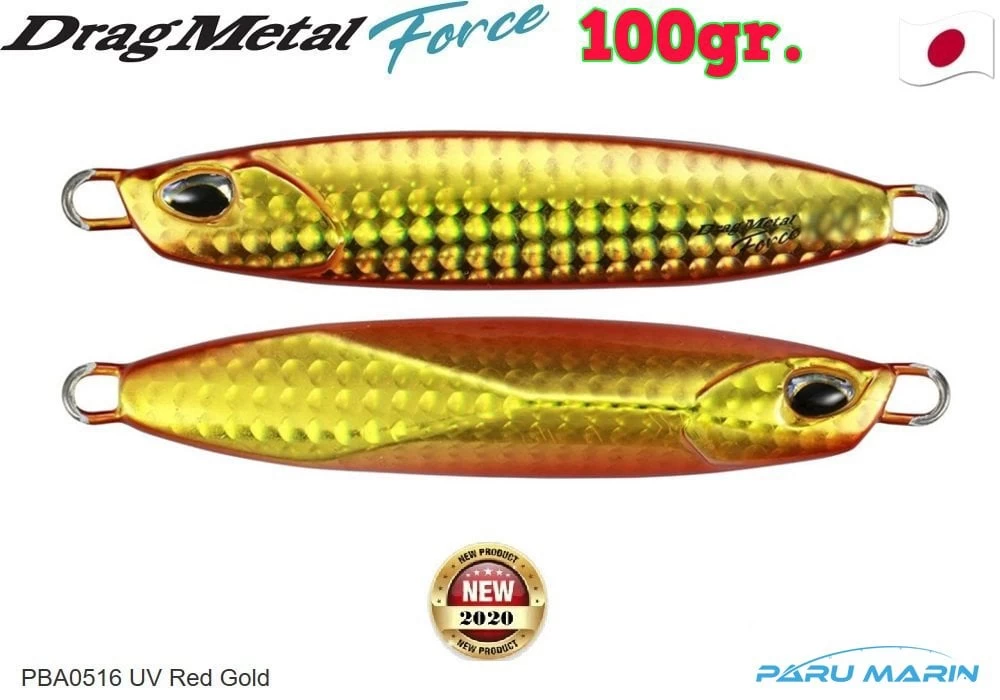 Duo Drag Metal Force Jig 100gr. Pba0516 Uv Red Gold
