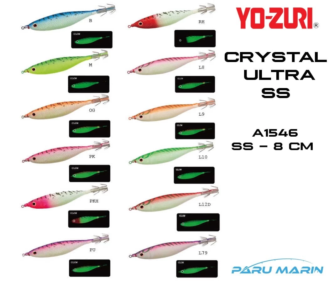 Yozuri A1546 Crystal Ultra Ss-8cm Kalamar Zokası