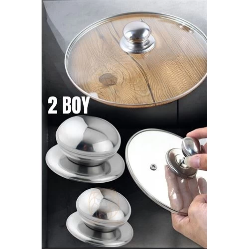 Modacar Tencere Tava Tepesi Tencere Tava Kapağı Tutucu 2 Boy