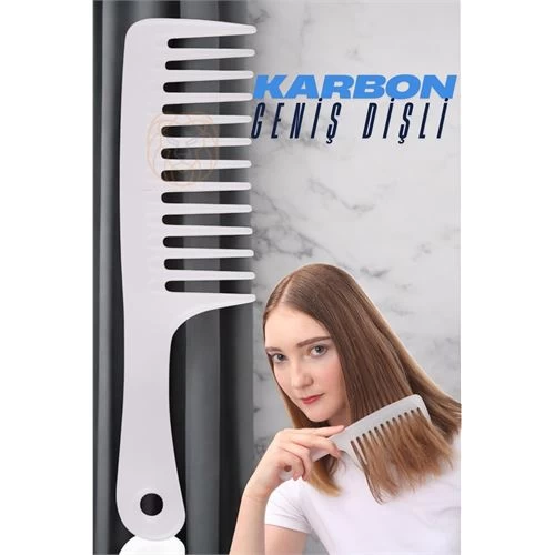 Modacar Geniş Dişli Masaj Etkili Saç Açma Tarağı