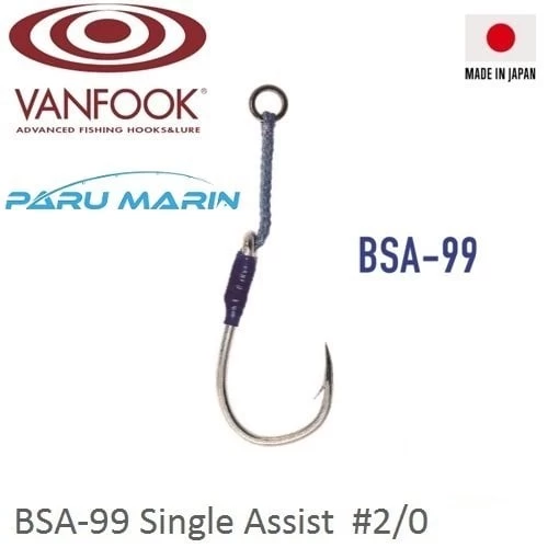 Vanfook Assit İğne Ultra Bsa-99 #2/0 2 Adet
