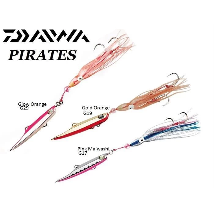 Daiwa Jig Pirates 150gr. Glow Orange Suni Yem