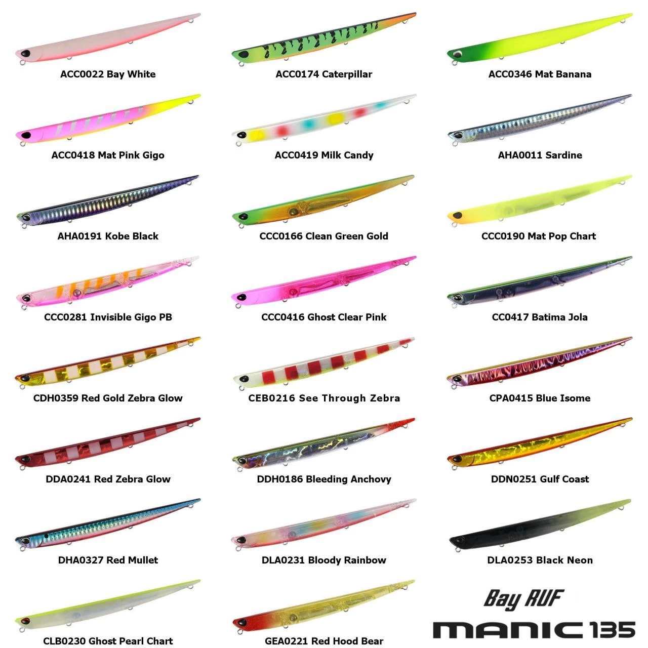 Duo Bay Ruf Manic 135 Gla0231