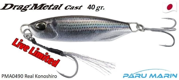 Duo Drag Metal Cast Jig 40gr. Pma0490 Real Konoshiro