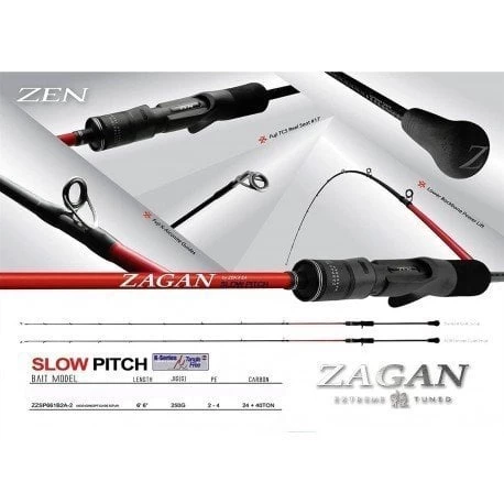 Zen Zagan Spiral Halka Max 250 Gr. Tetikli Slow Jig Kamışı