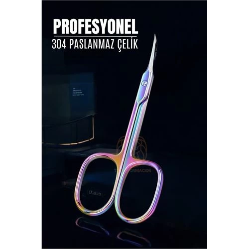 Modacar Rainbow Manikür Et Makası 304 Çelik Profesyonel