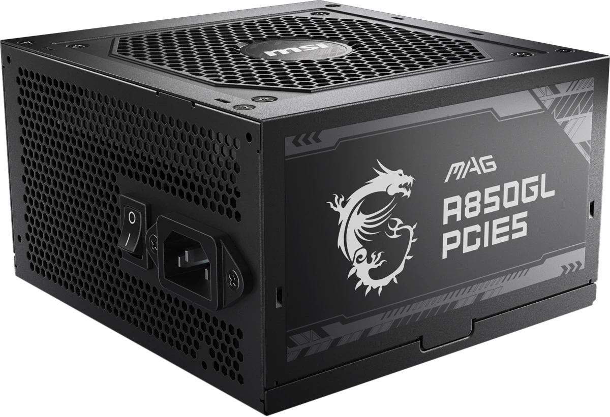 Msi Mag A850gl Pcie5 850w 80+ Gold Psu