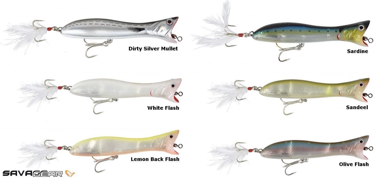 Savage Gear Panic Popper 13.5cm 38g Suni Yem Sandeel