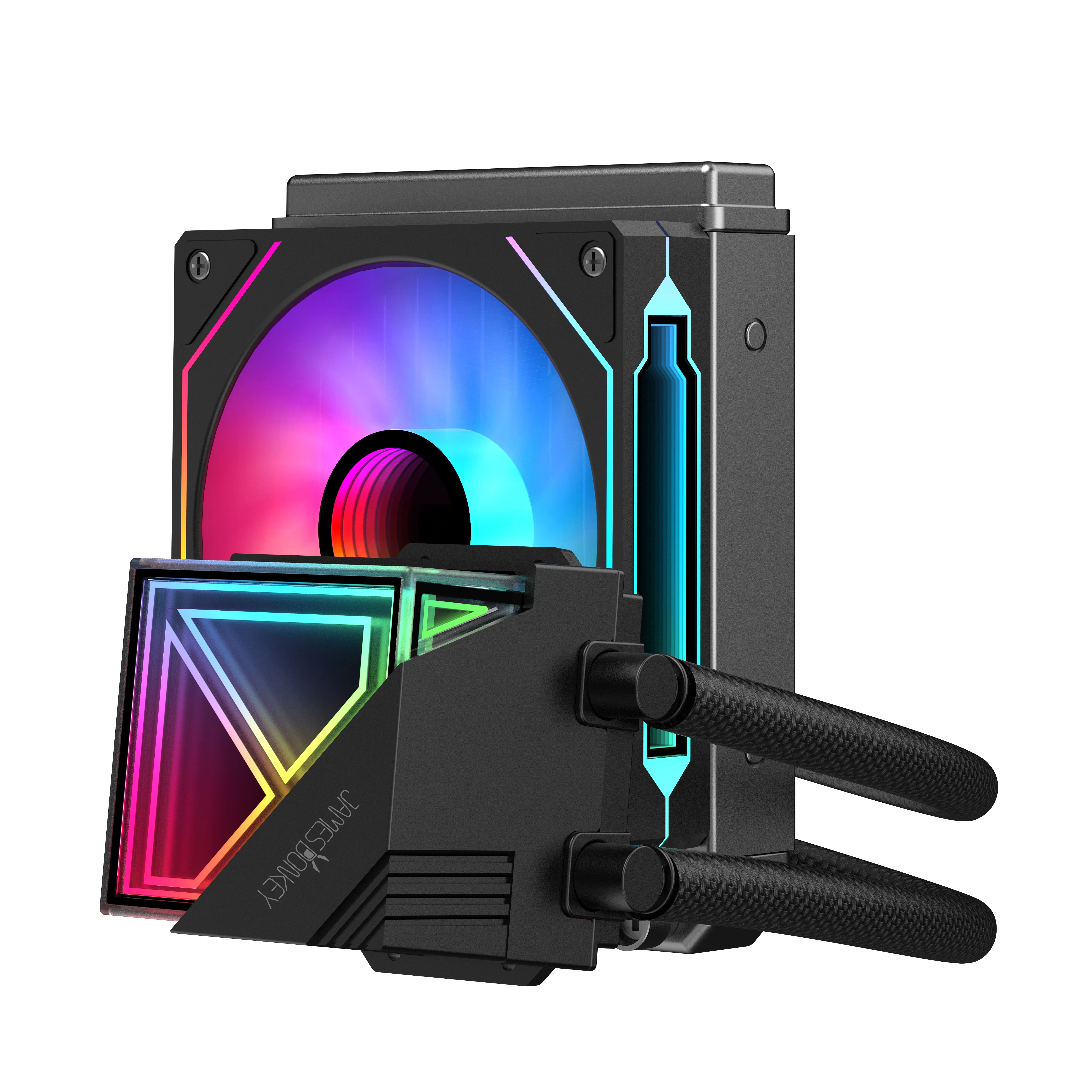 James Donkey Lugis Jdc120 Argb 120mm Sıvı İşlemci Soğutucu Am5 Ve Lga1700 Uyumlu