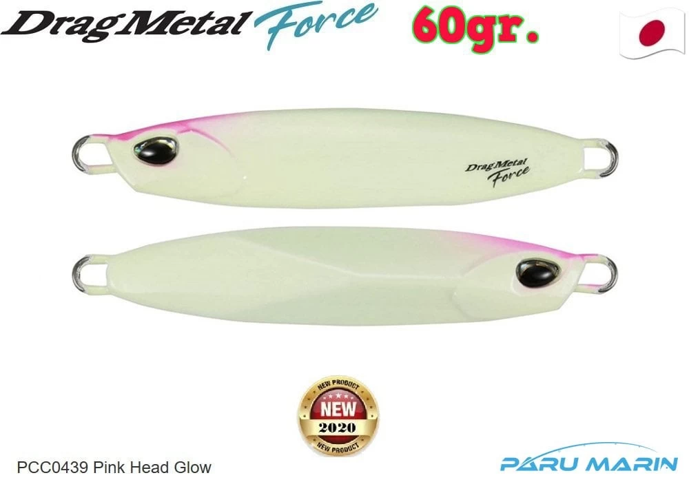 Duo Drag Metal Force Jig 60gr. Pcc0509 Pink Head Glow