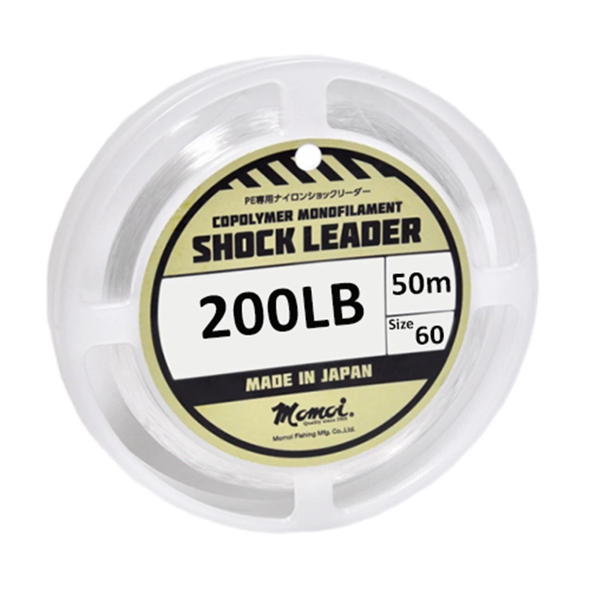 Momoi Shock Leader 1,28mm (200lb/90kg) 50mt
