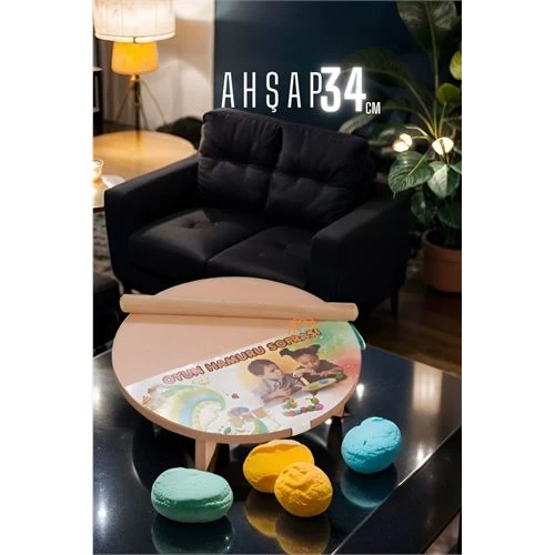 Modacar Oyun Hamuru Açma Masası  34 Cm