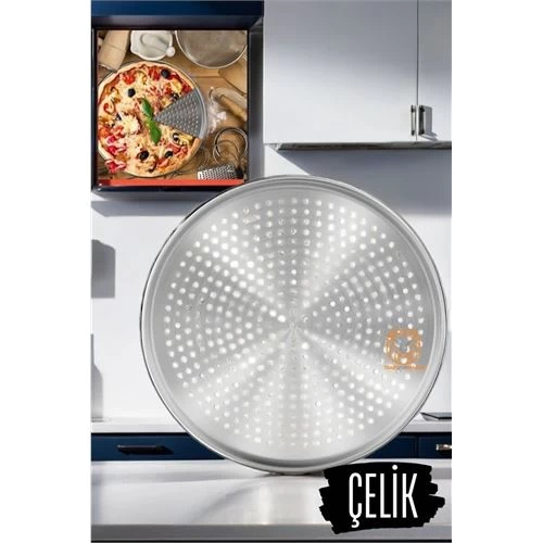 Modacar Lahmacun Pizza Pide Pişirme Tepsisi 