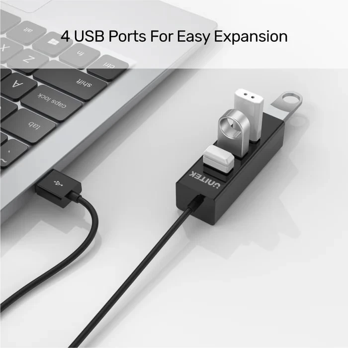 Unitek Type-a To 4 Port Usb2.0 Hub 80cm Kablo (y-2140)