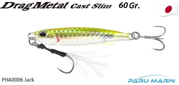 Duo Drag Metal Cast Slim Jig 60gr. Pha0006