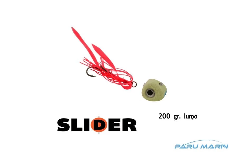 Ocean Angler Slider 200gr Lumo Glow