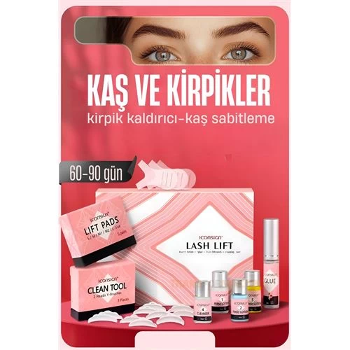 Modacar Lifting Seti - Kirpik Perması Kirpik Kaldırma Seti - Kaş Sabitleyici Multi Kullanım