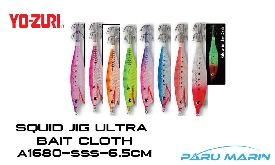 Yozuri A1680 Squid Jig Ultra Bait Cloth Sss-6.5cm Kalamar Zokası