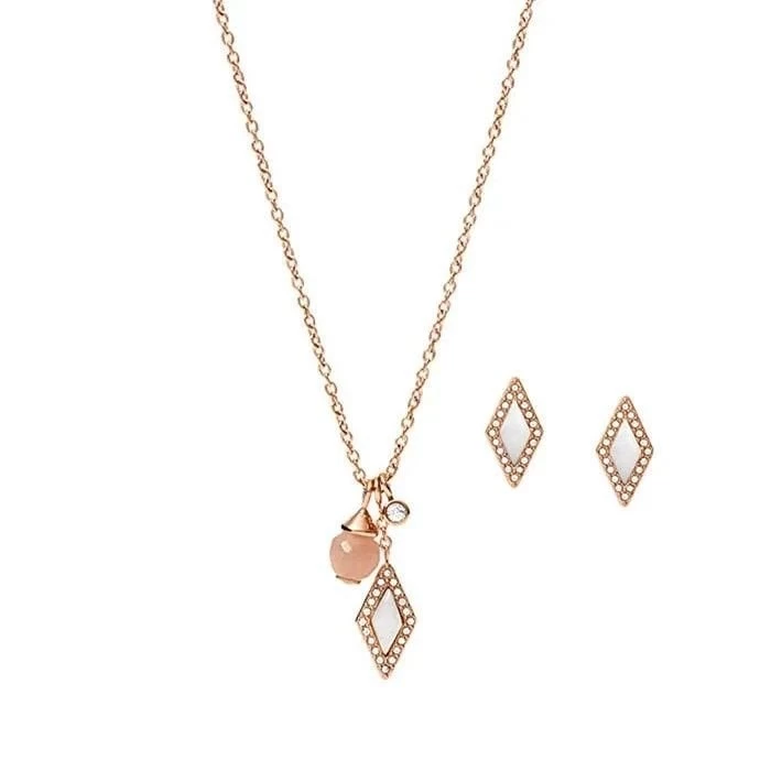 Jf03892-791 Kadın Kolye Ve Küpe Seti