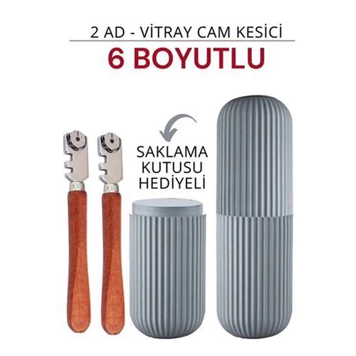 Modacar Elmas Cam Kesici - Kalem Tipi Cam Kesici Cam Kesme Elması 2 Lİ Kutulu