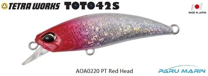 Tetra Works Toto 42s Aoa0220 / Pt Red Head