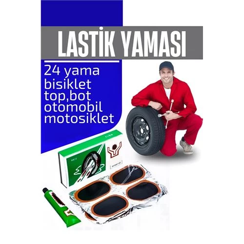 Modacar Lastik Yaması 24 Adet Yama Seti