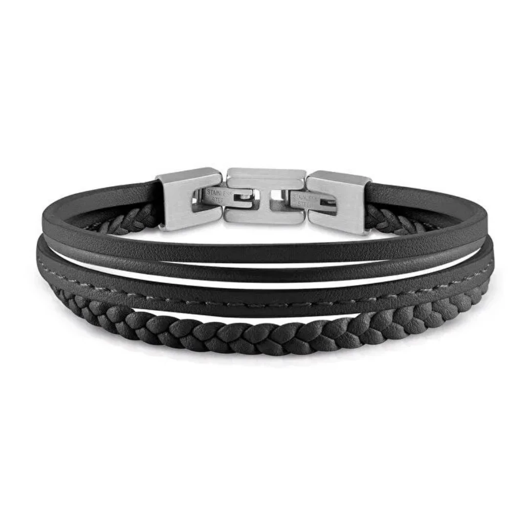 Guess Jgujumb01345jwstbktu Erkek Deri Bileklik