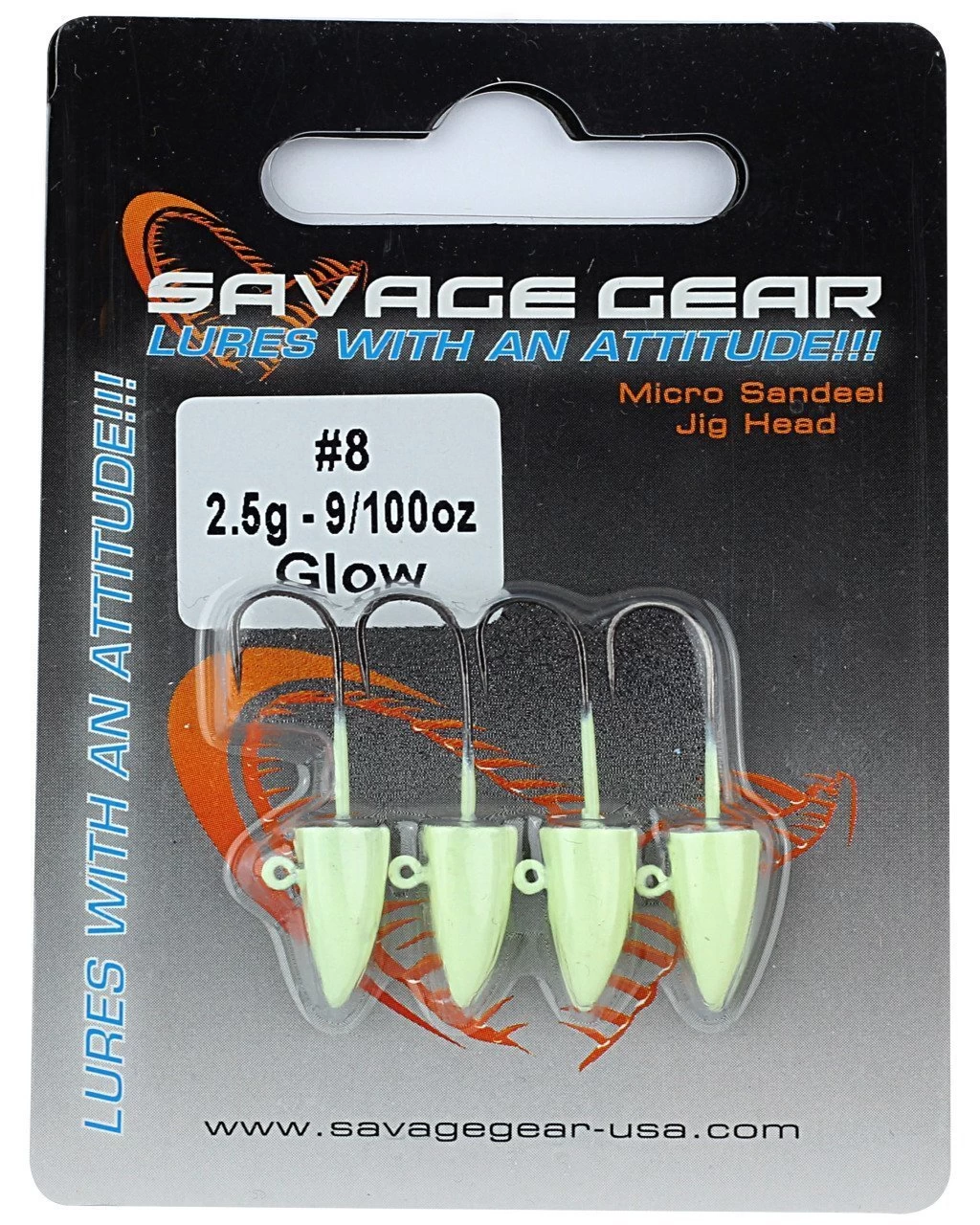 Savage Gear Lrf Micro Jighead Glow
