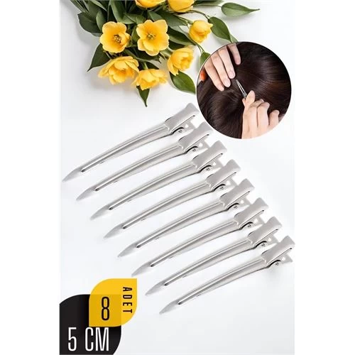 Modacar Saç Pensi Metal Toka 8 Adet