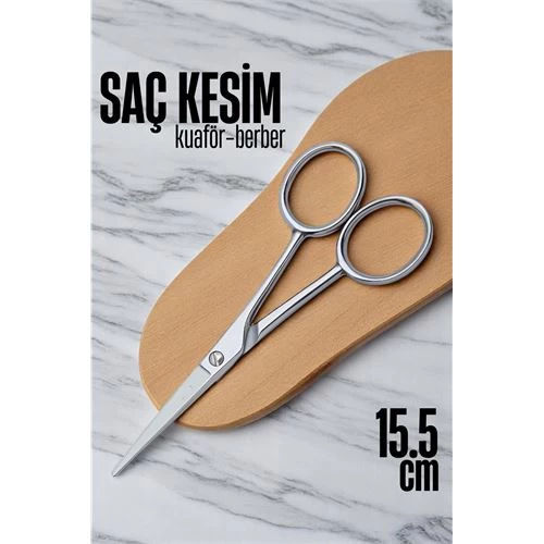 Modacar Kobalt Çelik Saç Kesim Makası Kuaför Berber Saç Kesim Makası Kuaför Ekipmanları 15.5 Cm