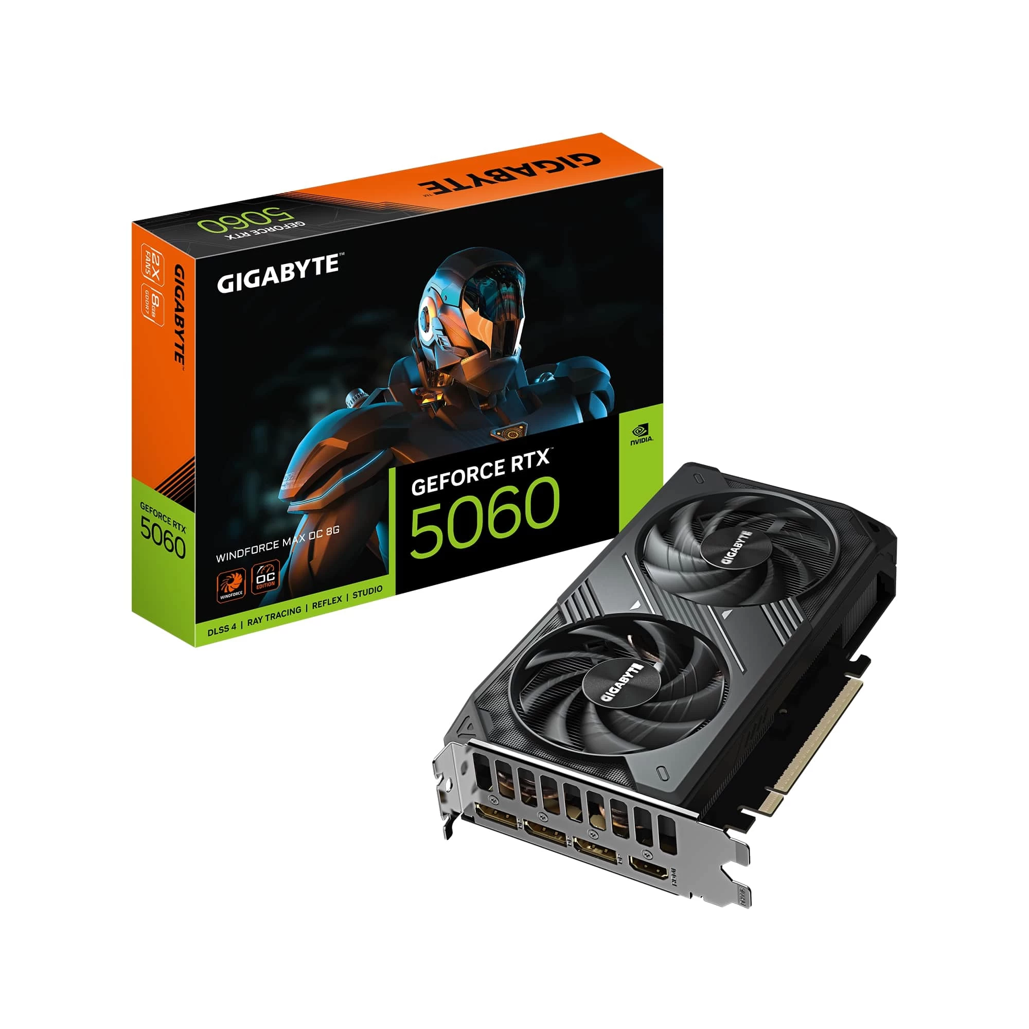 Gigabyte Rtx5060 Gv-n5060wf2max Oc-8gd Windforce Max Oc 8gb Vga