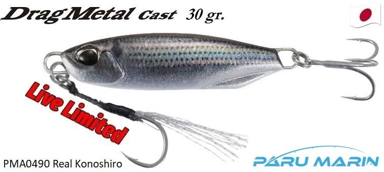 Duo Drag Metal Cast Jig 30gr. Pma0490 Real Konoshiro