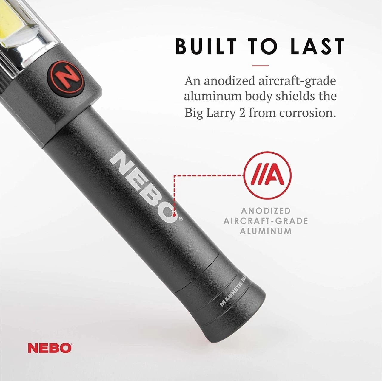 Nebo 6737 Big Larry 2, 500 Lümen Led Fener