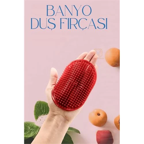 Modacar Silikon Banyo Fırçası Masajlı