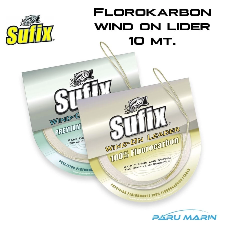 Sufix 10 Metre Florokarbon Wind On Lider Misina