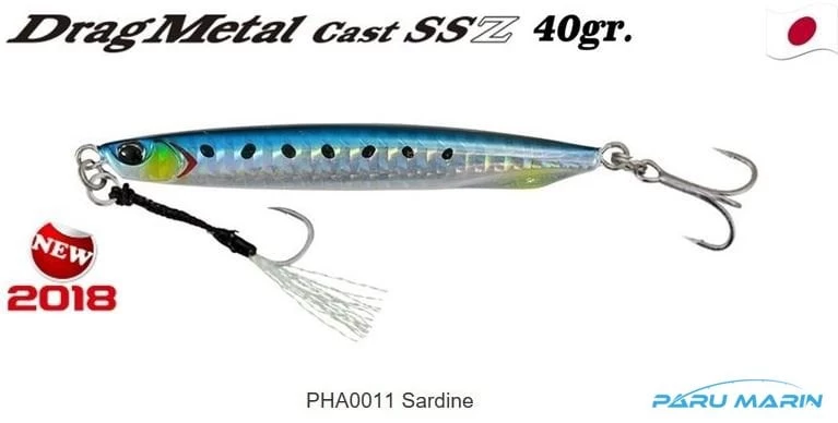 Duo Drag Metal Ssz Jig 40gr. Pha0011/ Sardine