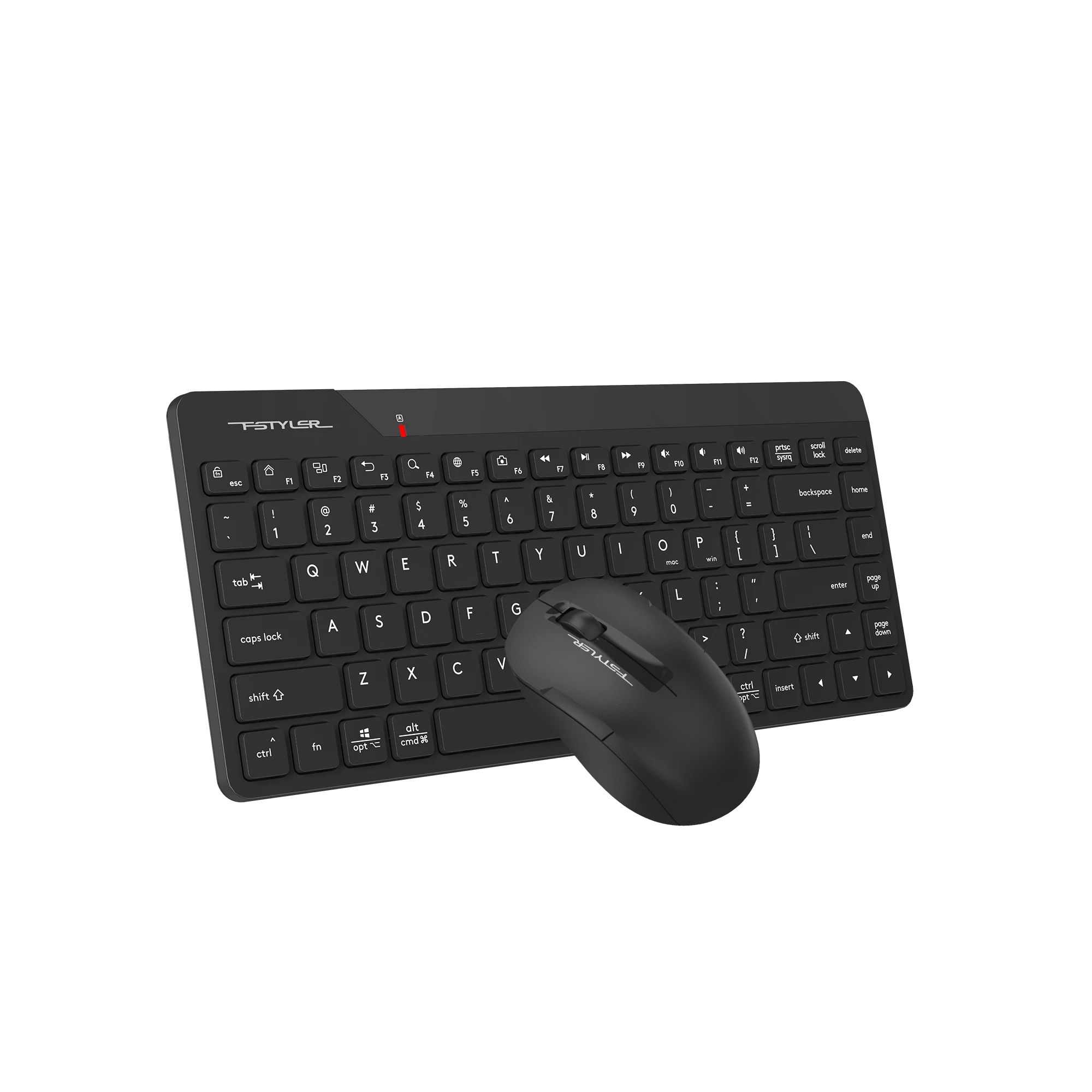 A4 Tech Fg2200 Air2 2.4 Sİyah Qmİnİ Fn-mm Kablosuz Sessİz Set