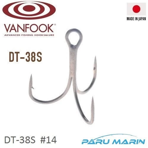Vanfook 3lü İğne Silver Dt-38s 7 Adet #14