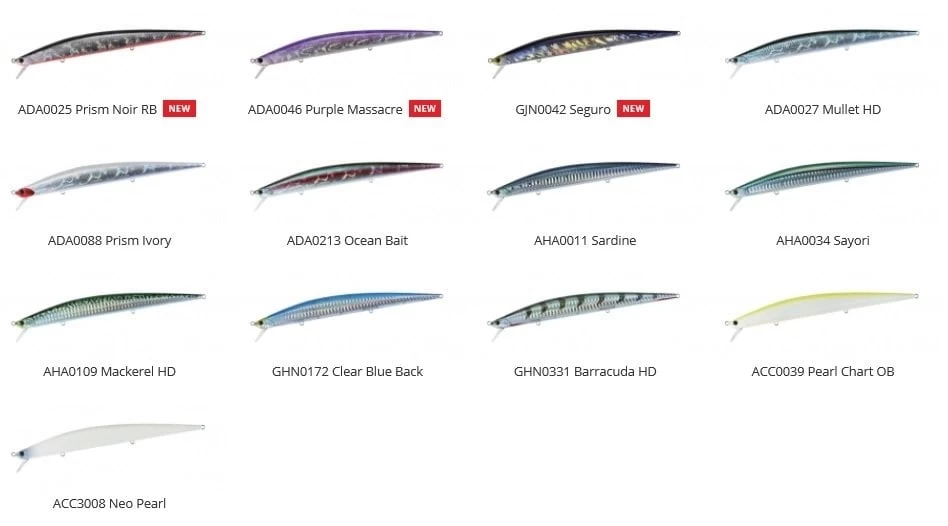 Duo Tide Minnow Slim 175 Aha0263 / Green Mackerel Hd