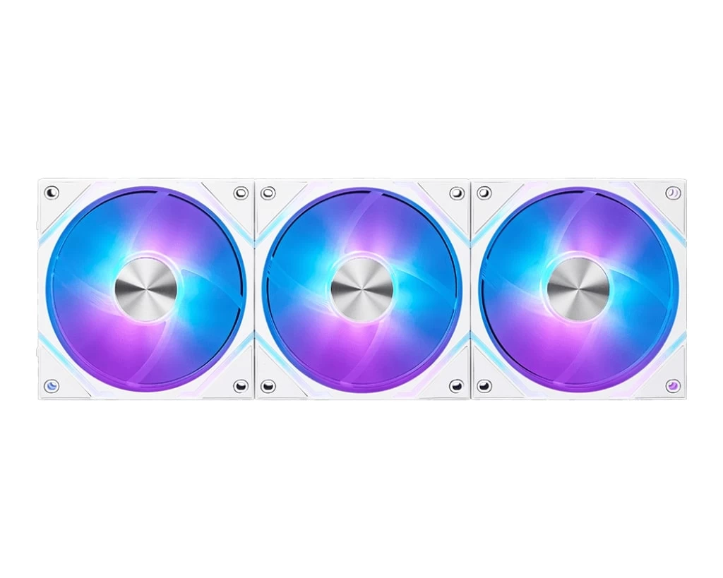 Msi Mpg Ez120 Argb White-3w 3in1 Beyaz Kasa Fani