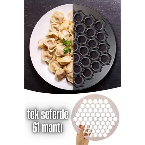 Modacar Mantı Kalıbı Tek Seferde 61 Mantı Lallula Design