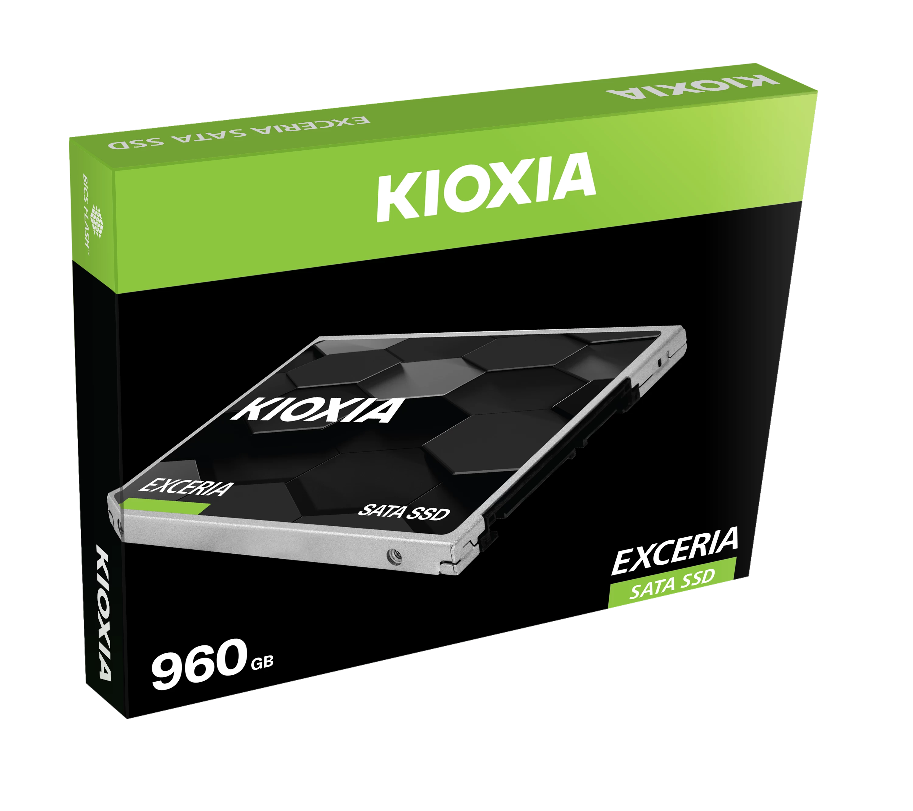 960gb Kioxia Exceria 2.5" 3d 555/540 Mb/sn 3yıl (ltc10z960gg8)