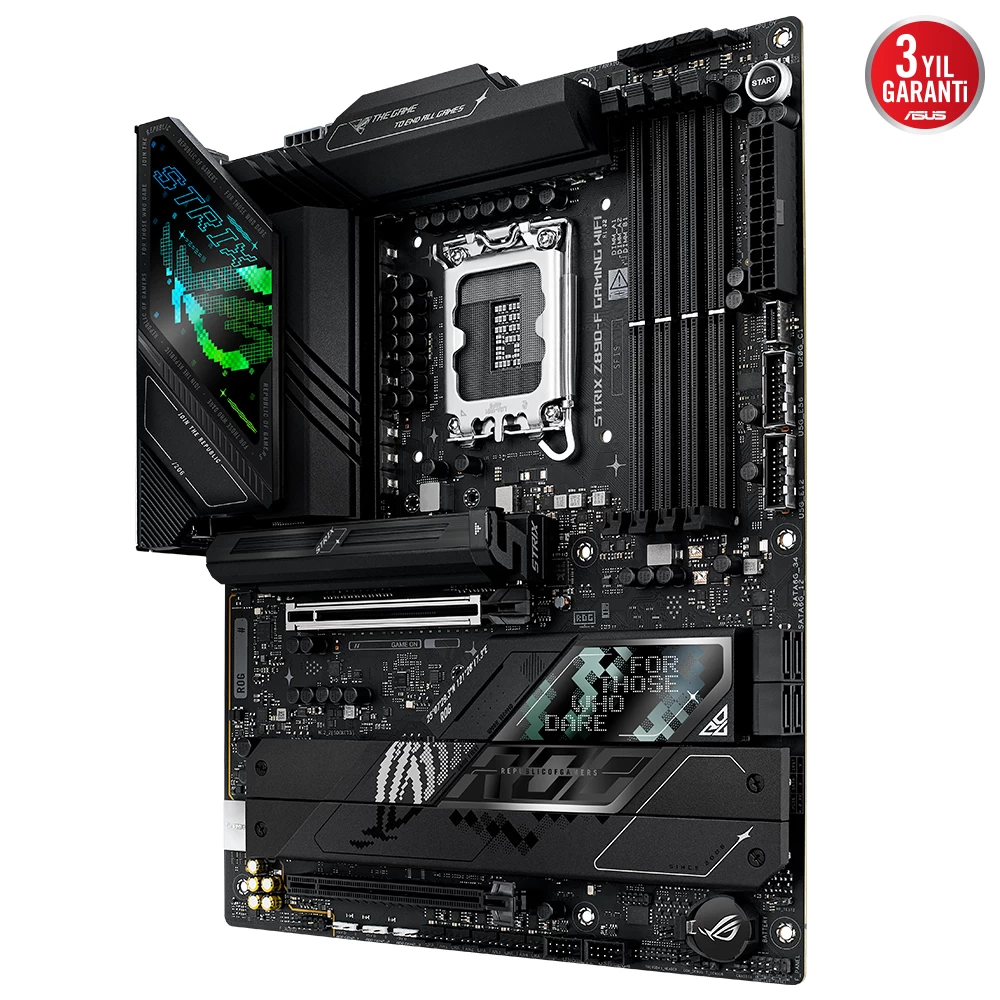 Asus Rog Strix Z890-f Gaming Wifi Ddr5 5xm2 Usb3.2 Rgb Lan Atx