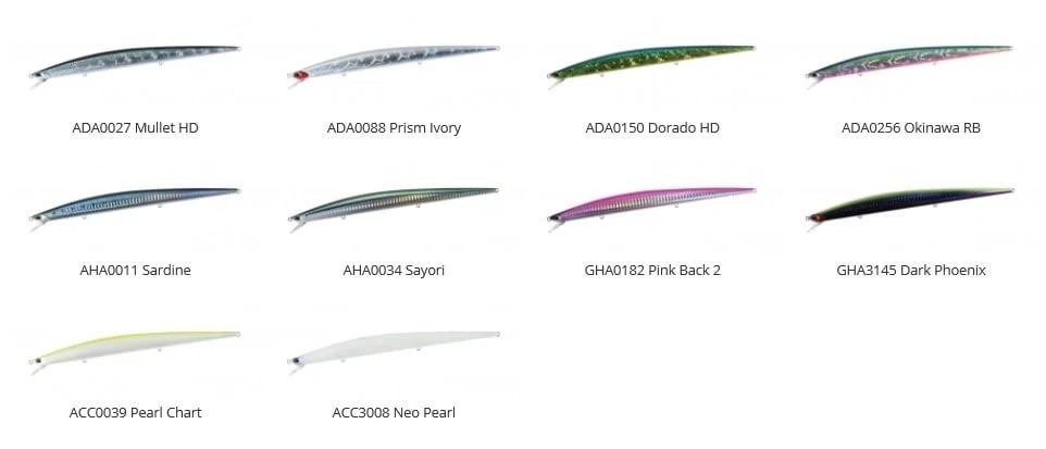 Duo Tide Minnow Slim Flyer 200 Ada0027 / Mullet Hd